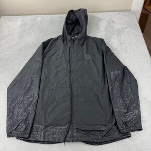 Adidas Originals Black Windbreaker Lightweight Jacket Men’s Size XL